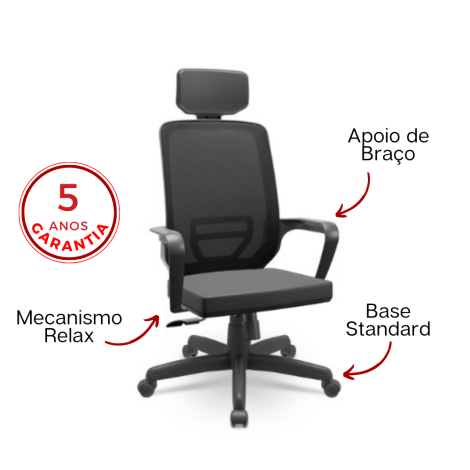 CADEIRA ADRIX PRESIDENTE